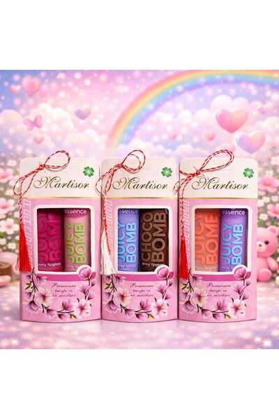 Essence Martisor JUICY BOMB Balm 3 sets