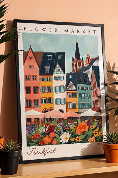 Saturn Frankfurt, Germania Tablou înrămat pentru iubitorii de călătorii Decor...