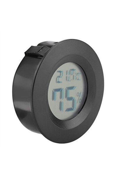 Powermaster PM-24303 Yuvarlak Dijital Mini Nem Ölçer Termometre - Higrometre