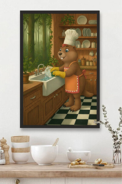 Harika bir ev ΤΡΑΠΕΖΙ ΚΟΥΖΙΝΑΣ ΑΠΟ MDF ΜΕ ΣΧΕΔΙΟ ΠΙΤΣΙΝΙΑΣ ΓΙΑ ΠΛΥΣΙΜΟ ΠΙΑΤΩΝ...