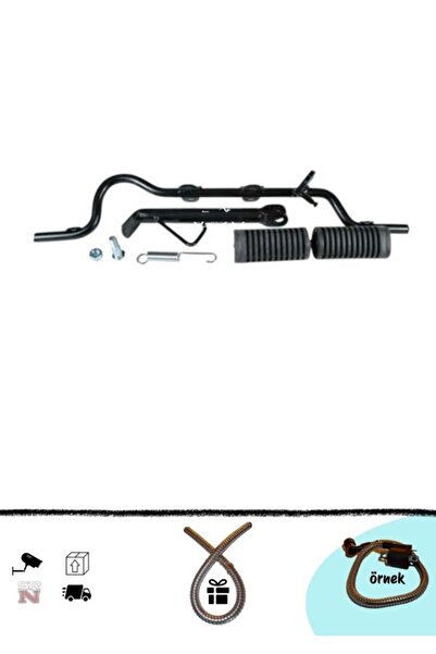 GMS Cup Sfc KH Çelik Alt Sürücü Basamak Yan Ayak Seti Siyah(+buji kablo kılıfı)