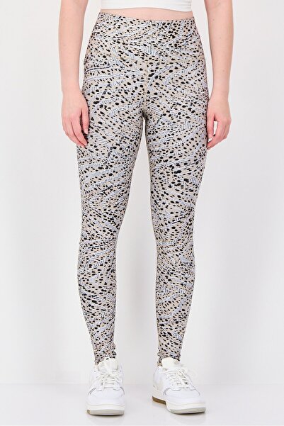 Terez Women Tight Fit Graphic Print Leggings, Multicolor