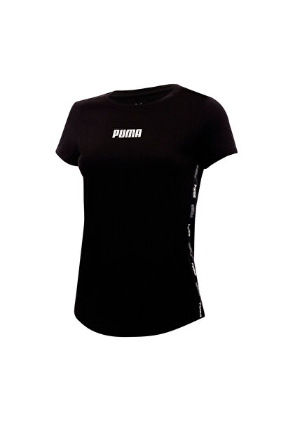 Puma Womens Tape T-Shirt - Black