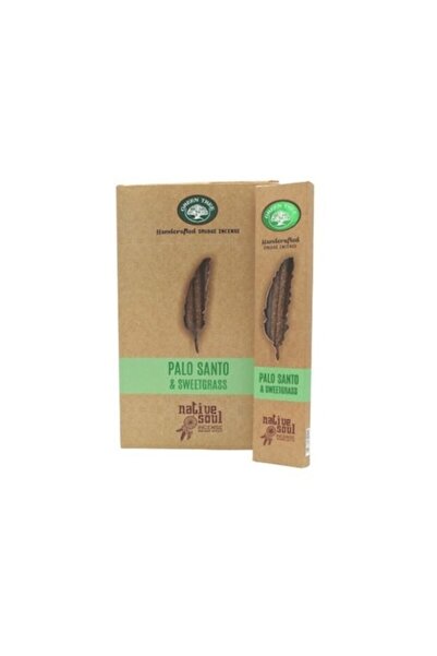 Green Tree Bețișoare de tămâie Native Soul Palo Santo și iarbă dulce