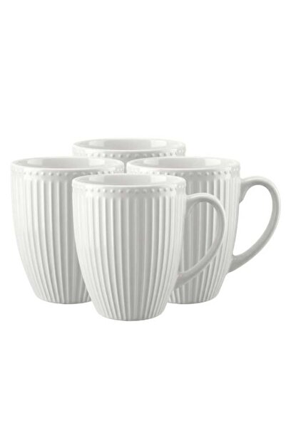 Generic Ceramic Cup Set – 1 Set × 4 Pieces