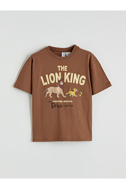 LC Waikiki Ανδρικό μπλουζάκι για αγόρια με στάμπα "The Lion King" της Özmarka...