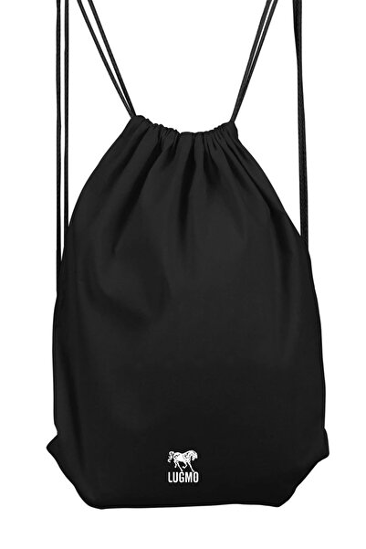 LUGMO Backpack Football Basketball Sports Bag 36X50 cm Black