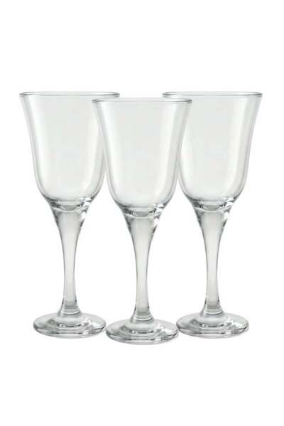 Generic طقم أكواب عصير زجاجية - 3 قطع × 275 مل