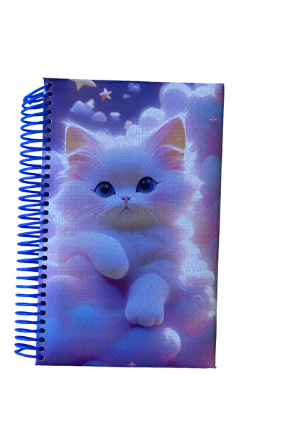 mercanpromosyon Mercan Sevimli Dostlar Serisi Spiralli Not Defteri - Eğlencel...