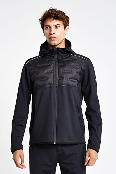 Lescon 25Kteo001075 Men's Zippered Hooded Sweatshirt