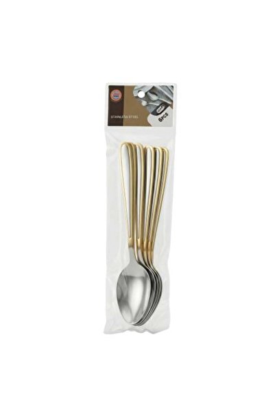 Generic Gold Line Stainless Steel Cutlery Set – 6 Pieces