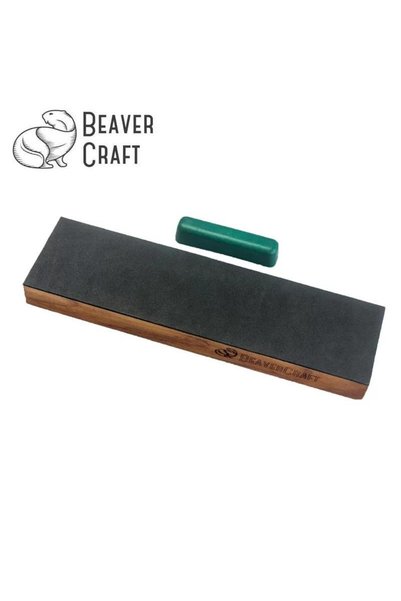 BeaverCraft LS4CP1 Bileme ve Kılağı Alma Kılavuzu ve Parlatma Macunu Seti, 2 Parça