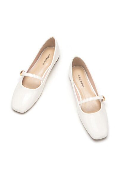 C Paravano C.Paravano Ballerinas, White, 41 EU