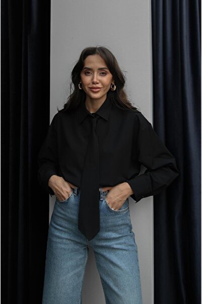 Havoş Black Tie Detailed Shirt