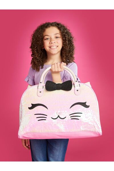 SMIGGLE Geantă de călătorie sport Shine cu bretele cu paiete