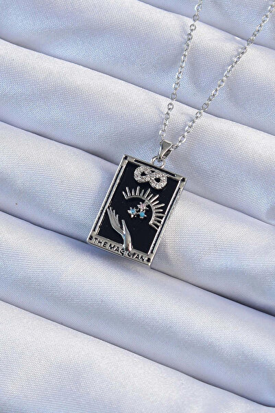 Nacario Mey Import ®   316L Steel Chain Silver Color Zircon Stone Infinity Fi...