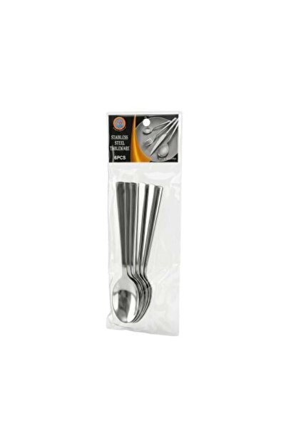 Generic Small Stainless Steel Spoon Set – 6 Pieces