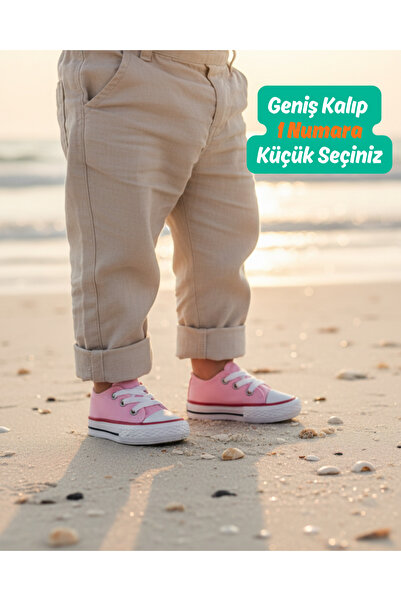 elma bebe Devojčice Dečaci Unisex Bebe Deca Kratke Vezane Lan Patike Sportske...