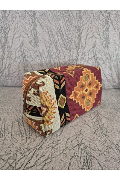 Handream Rug Pattern Multipurpose Box Model Handbag (Makeup Mlz. Medicine Sto...