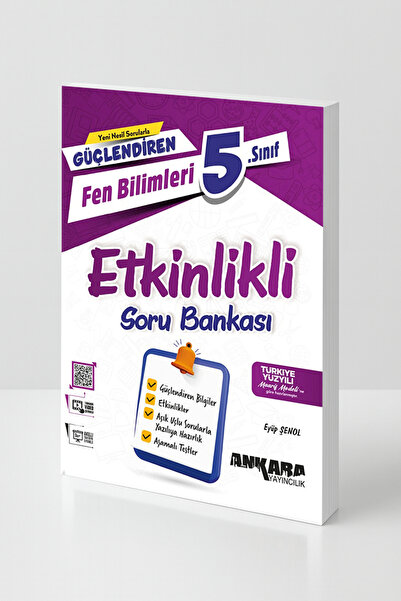 Ankara Yayıncılık 5. Sınıf Fen Bilimleri Etkinlikli Soru Bankası Yeni Nesil S...