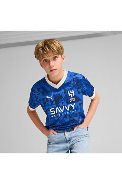 Puma Kids Al-Hilal SFC 24/25 Home Replica Jersey - Blue