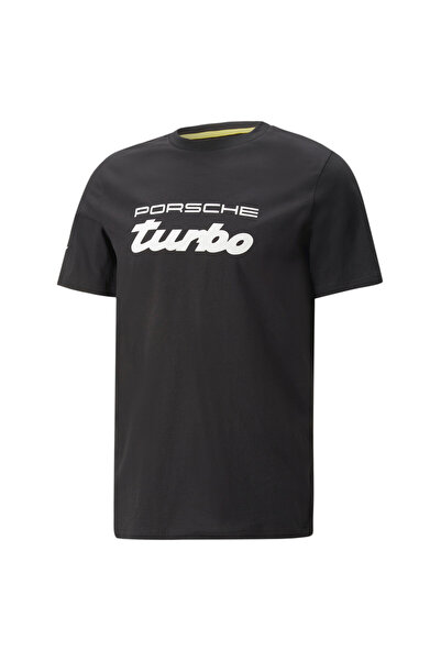 Puma Mens Porsche Legacy Logo T-Shirt - Black