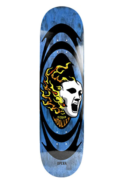 Opera 8.0 Wooley Screaming Mask Ex7 Blue Bleed Deck Kaykay Tahtası