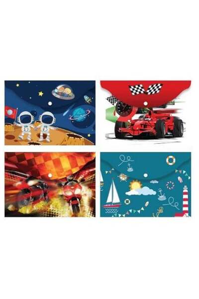 Noki مغلف ملف مطبوع ومثبت للرجال 3105 (عبوة من 12 قطعة)