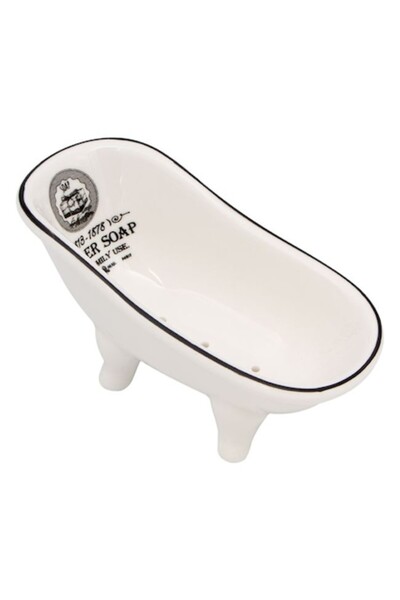 OEM Săpunieră ceramică în formă de cadă