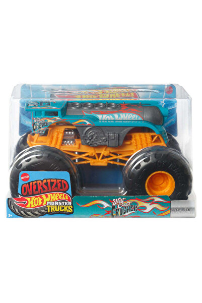 HOT WHEELS شاحنات مونستر تراك مقياس 1:24 طراز FYJ83 JKP86 ويست كوست كراشر