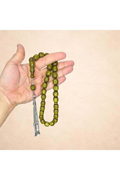 alomran orientals سبحة فاتوران برميلي بلون بني عسلي