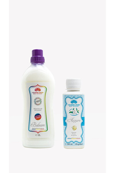 Cashmere Aroma Wear The Scent Pachet 1 balsam 1l si un parfum pentru rufe Azzuro