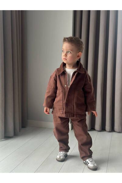 LiliKids Denim Ceket Pantolon Takım