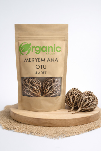Organic Kiler Meryem Ana Eli Otu 4 Adet - Fatma Ana Eli Otu - Doğal & Yeni Ma...