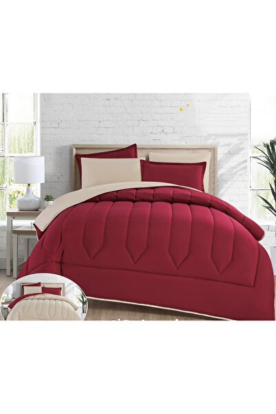 alzawia لحاف نفرين منفوخ مايكروفايبر سادة وجهين