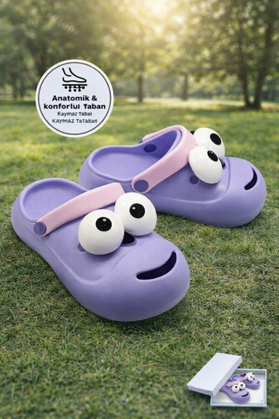 Behtah Kundura Children's Sandals with Dog Figure Silent Sole Comfortable and...
