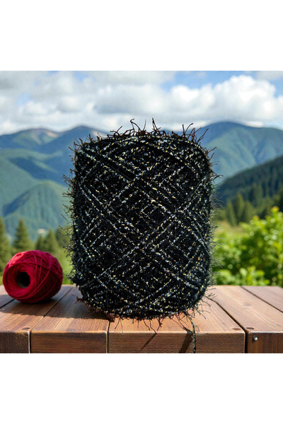 Kırlangıç خيط حياكة يدوي بتصميم مزيج من الخيوط اللامعة واللحية 200 جرام