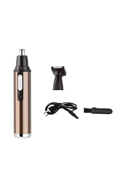 ABYZ Aparat de tuns 2 în 1 pentru nas, urechi, barbă și perciunii, reîncărcab...