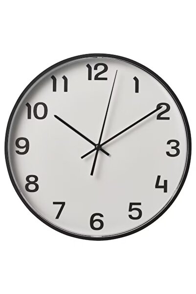OEM Wall Clock, 28 cm, Black