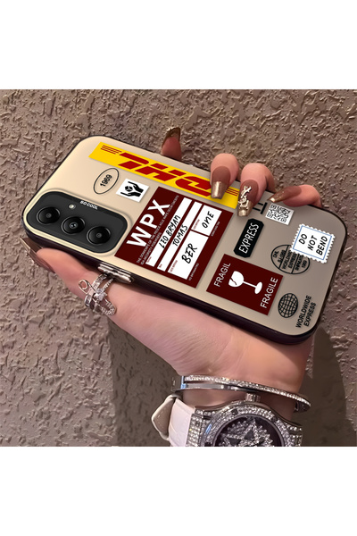 Hontinga حافظة هاتف سامسونج جالاكسي A05S متوافقة مع حافة السيليكون الصلبة ومض...