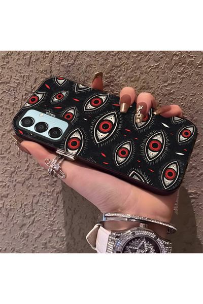 Hontinga حافظة هاتف سامسونج جالاكسي M15 متوافقة مع الحواف السيليكونية الصلبة ...