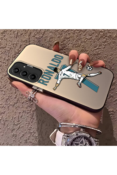 Hontinga حافظة هاتف سامسونج جالاكسي A25 متوافقة مع CR7 مصنوعة من السيليكون ال...