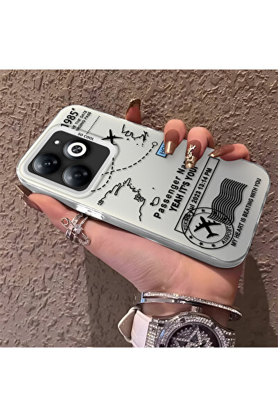 Hontinga حافظة هاتف Infinix Smart 8 متوافقة مع الحواف السيليكونية الصلبة والم...