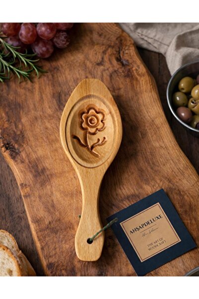 Ahşapdeluxe Kerebiç-Kömbe Kalıbı- Ahşap Tek-