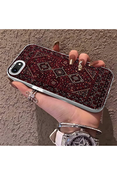 Hontinga iPhone 7 Compatible Silicone Edge Hard Back Anti-Fall Phone Case wit...