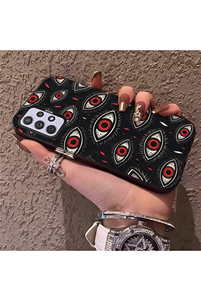 Hontinga حافظة هاتف سامسونج جالاكسي A72 متوافقة مع الحواف السيليكونية الصلبة ...