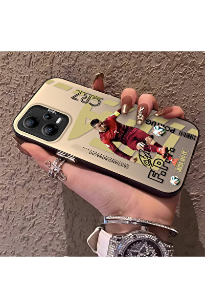 Hontinga حافظة هاتف Poco X5 5G متوافقة مع الحواف السيليكونية الصلبة والمضادة ...