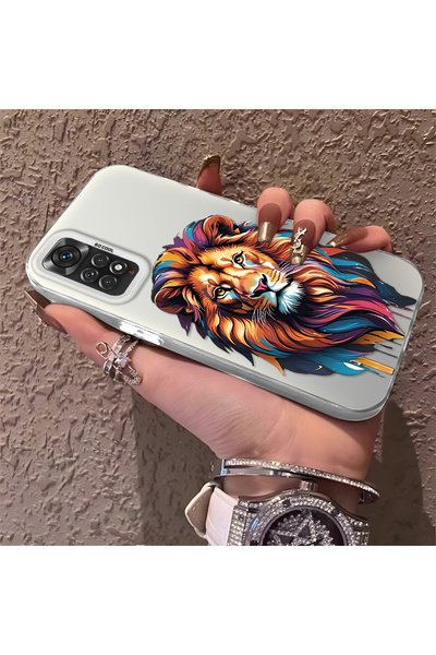 Hontinga Redmi Note 11 Compatible Silicone Edge Hard Back Anti-Fall Phone Cas...