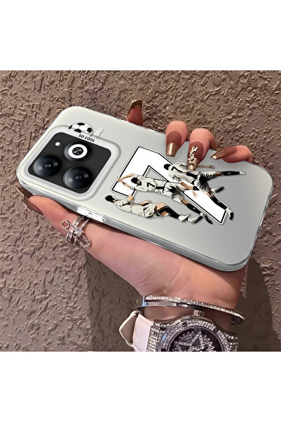 Hontinga حافظة هاتف Infinix Smart 8 Pro متوافقة مع حافة السيليكون الصلبة ومضا...