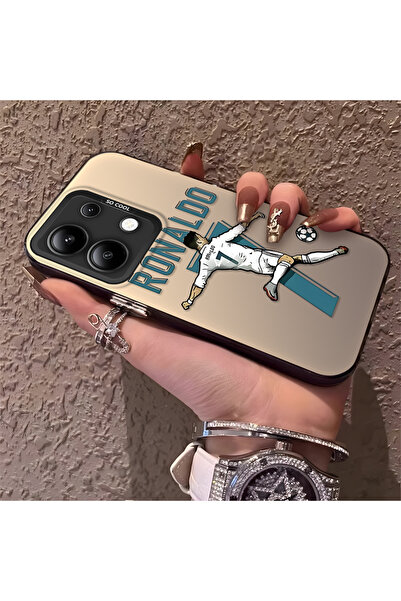 Hontinga حافظة هاتف ريدمي نوت 13 4G متوافقة مع CR7 مصنوعة من السيليكون الصلب ...